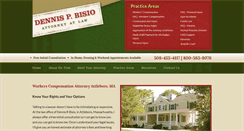 Desktop Screenshot of bisiolaw.com